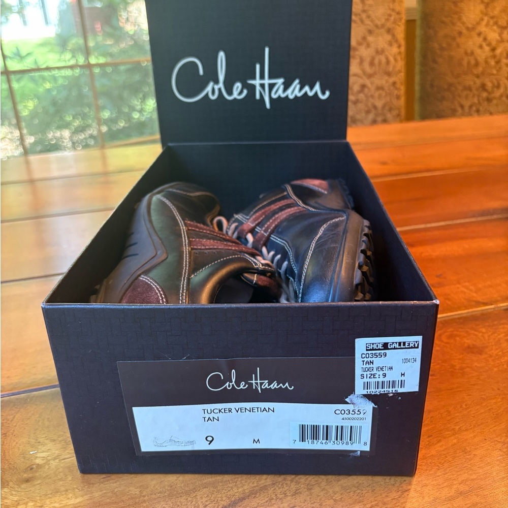 Cole Haan Black Driving Shoes